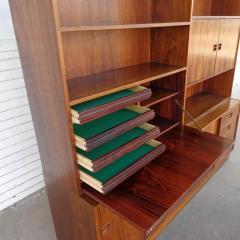 Poul Hundevad 1 Rosewood Poul Hundevad Wall Unit for Jensen Herning - 2622904