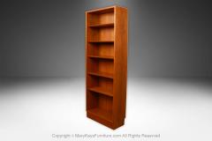 Poul Hundevad Danish Mid Century Modern Teak Tall Bookcase Poul Hundevad - 4317546