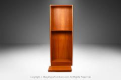 Poul Hundevad Danish Mid Century Modern Teak Tall Bookcase Poul Hundevad - 4317555