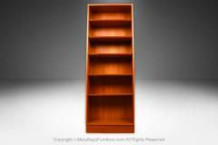 Poul Hundevad Danish Mid Century Modern Teak Tall Bookcase Poul Hundevad - 4317556