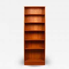 Poul Hundevad Danish Mid Century Modern Teak Tall Bookcase Poul Hundevad - 4319548