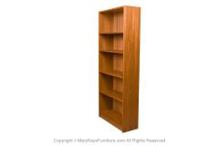 Poul Hundevad Danish Modern Teak Tall Bookcase - 3113614