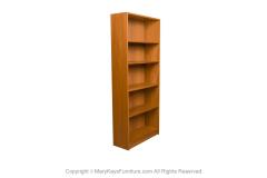 Poul Hundevad Danish Modern Teak Tall Bookcase - 3113621