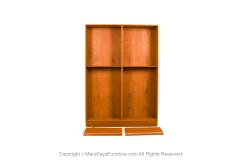 Poul Hundevad Danish Modern Teak Tall Double Bookcase Poul Hundevad - 3406208