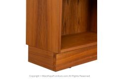 Poul Hundevad Danish Modern Teak Tall Double Bookcase Poul Hundevad - 3933414