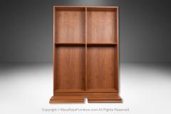 Poul Hundevad Danish Modern Teak Tall Double Bookcase Poul Hundevad - 4032387