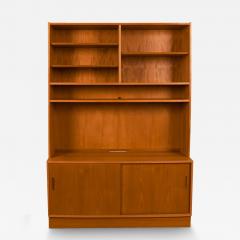 Poul Hundevad Danish Teak Sideboard Media Cabinet Hutch Poul Hundevad - 3383889