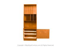 Poul Hundevad Danish Teak Slim Cabinet Hutch Adjustable Shelves - 2977887