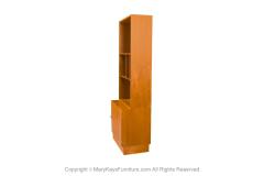 Poul Hundevad Danish Teak Slim Cabinet Hutch Adjustable Shelves - 2977891
