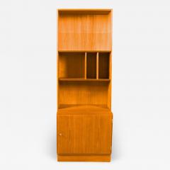 Poul Hundevad Danish Teak Slim Cabinet Hutch Adjustable Shelves - 2983889