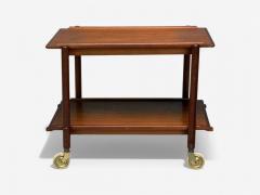 Poul Hundevad Poul Hundevad Danish Modern Teak Expandable Bar Carts Denmark 1950s - 4114111