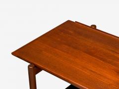 Poul Hundevad Poul Hundevad Danish Modern Teak Expandable Bar Carts Denmark 1950s - 4114114