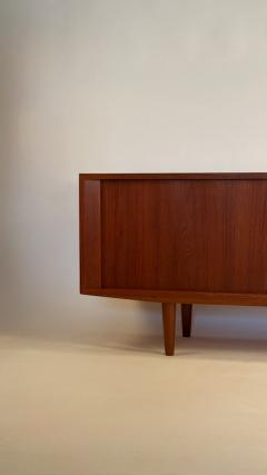 Poul Hundevad Poul Hundevad Danish Teak Credenza with Tambour Doors - 4286866