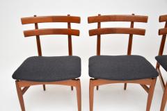 Poul Hundevad Set of 4 Danish Vintage Teak Dining Chairs by Poul Hundevad - 3256859