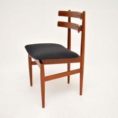 Poul Hundevad Set of 4 Danish Vintage Teak Dining Chairs by Poul Hundevad - 3256860