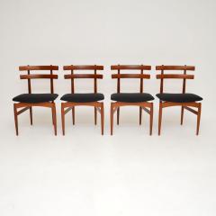 Poul Hundevad Set of 4 Danish Vintage Teak Dining Chairs by Poul Hundevad - 3256863