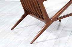 Poul Jensen Danish Modern Sculpted Z Lounge Chair by Poul Jensen for Selig - 2821647
