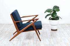 Poul Jensen Danish Modern Z Teak Lounge Chair by Poul Jensen for Selig - 2394436