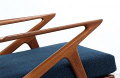 Poul Jensen Danish Modern Z Teak Lounge Chair by Poul Jensen for Selig - 2394442