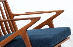 Poul Jensen Danish Modern Z Teak Lounge Chair by Poul Jensen for Selig - 2394443