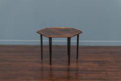 Poul Jensen Poul Jensen Rosewood Hexagonal Side Table for Selig - 2237484