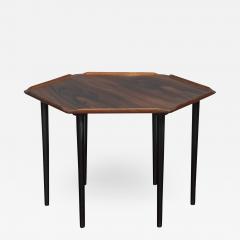 Poul Jensen Poul Jensen Rosewood Hexagonal Side Table for Selig - 2238801