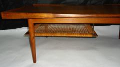 Poul Jensen Poul Jensen Selig Coffee Table Teak and Cane Denmark 1950s - 572582