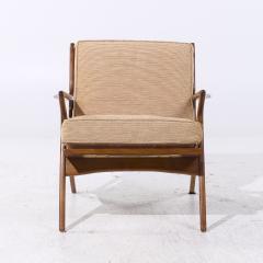 Poul Jensen Poul Jensen Style Mid Century Walnut Z Lounge Chair - 4094486