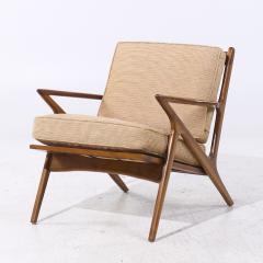 Poul Jensen Poul Jensen Style Mid Century Walnut Z Lounge Chair - 4094490