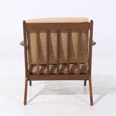 Poul Jensen Poul Jensen Style Mid Century Walnut Z Lounge Chair - 4094491