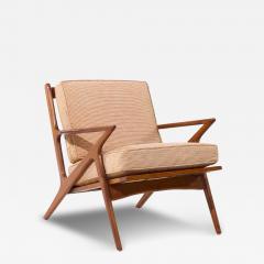Poul Jensen Poul Jensen Style Mid Century Walnut Z Lounge Chair - 4097701
