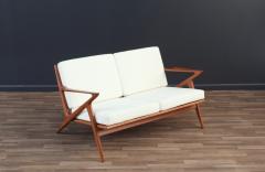 Poul Jensen Poul Jensen Teak Love Seat Sofa for Selig - 3515422