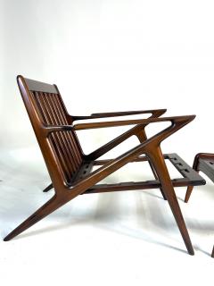 Poul Jensen Poul Jensen Z Chair with Ottoman - 4254385