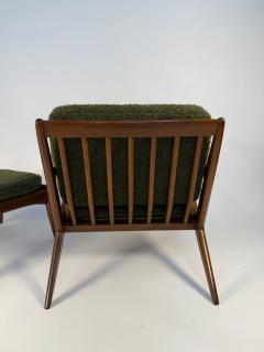 Poul Jensen Poul Jensen Z Chair with Ottoman Denmark Circa 1950s - 4309161
