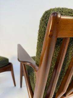 Poul Jensen Poul Jensen Z Chair with Ottoman Denmark Circa 1950s - 4309164