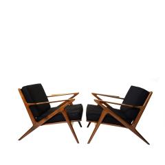Poul Jensen Poul Jensen Z lounge chairs and table - 4264553