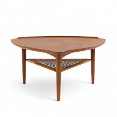 Poul Jensen Poul Jensen for Selig Mid Century Danish Guitar Pick Side End Table - 4296514