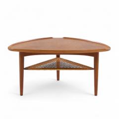 Poul Jensen Poul Jensen for Selig Mid Century Danish Guitar Pick Side End Table - 4296519
