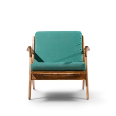 Poul Jensen Poul Jensen for Selig Mid Century Walnut Z Lounge Chairs - 4755160