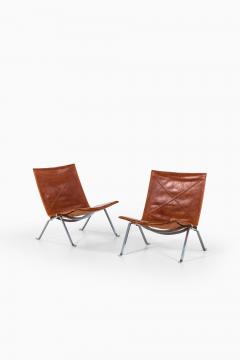 Poul Kj rholm Kjaerholm Easy Chairs Model PK 22 Produced by E Kold Christensen in Denmark - 1810784