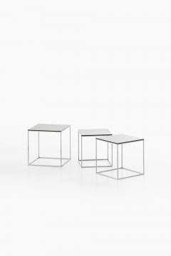 Poul Kj rholm Kjaerholm Nesting Tables Model PK 71 Produced by E Kold Christensen - 1910769