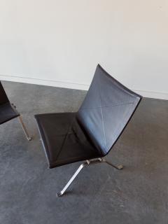 Poul Kj rholm Kjaerholm PK22 Lounge Chairs by Poul Kj rholm for E Kold Christensen - 4055692