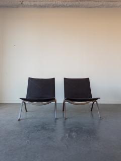 Poul Kj rholm Kjaerholm PK22 Lounge Chairs by Poul Kj rholm for E Kold Christensen - 4055702