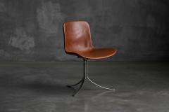 Poul Kj rholm Kjaerholm PK9 Dining Chairs by Poul Kj rholm for E Kold Christensen Denmark 1960s - 4385848