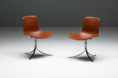 Poul Kj rholm Kjaerholm PK9 Dining Chairs by Poul Kj rholm for E Kold Christensen Denmark 1960s - 4385849