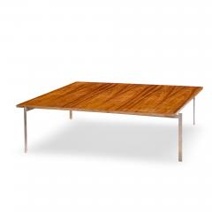 Poul Kj rholm Kjaerholm Poul Kj rholm for Fritz Hansen PK61 Mid Century Danish Rosewood Coffee Table - 4546729