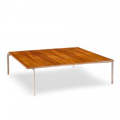 Poul Kj rholm Kjaerholm Poul Kj rholm for Fritz Hansen PK61 Mid Century Danish Rosewood Coffee Table - 4547223