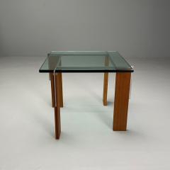 Poul Kj rholm Kjaerholm Poul Kjaerholm Kold Christensen Danish Mid Century Modern Small Glass Table - 3704258