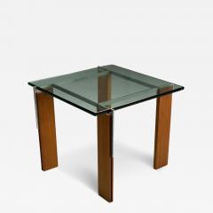 Poul Kj rholm Kjaerholm Poul Kjaerholm Kold Christensen Danish Mid Century Modern Small Glass Table - 3706501