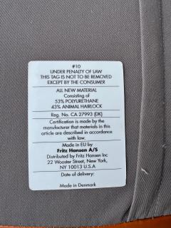 Poul Kj rholm Kjaerholm Poul Kjaerholm for Fritz Hansen PK 80 Tufted Leather and Flat Bar Steel Daybed - 4406861